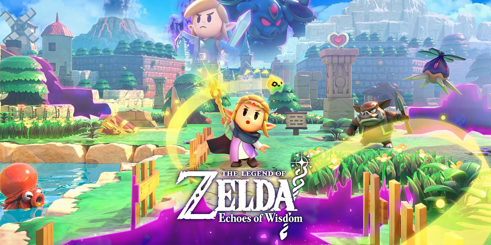 Zelda Echoes of Wisdom key art