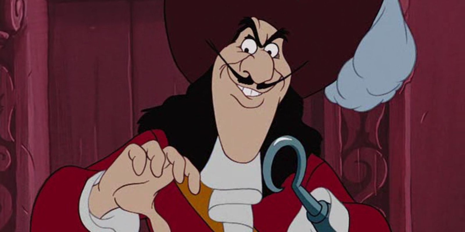 Captain Hook in Peter Pan