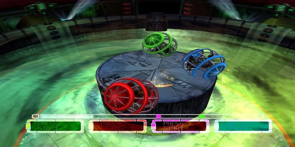 Fuzion Frenzy ball rolling gameplay