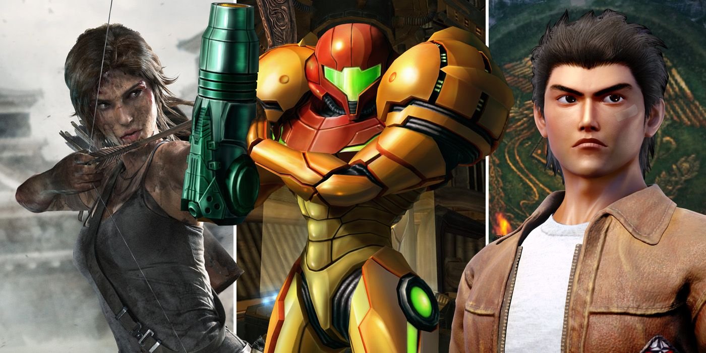 Tomb Raider, Metroid Prime and Shenmue