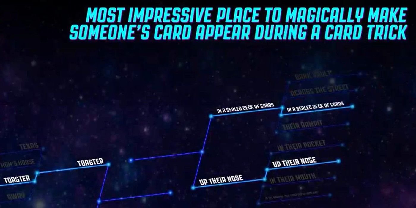 Jackbox Party Pack 4 Bracketeering magic card