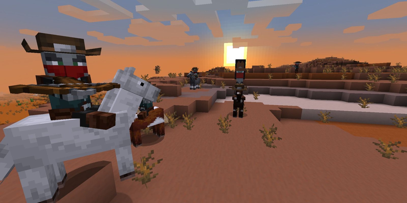 Pillagers In Minecraft Biome Makeover Mod
